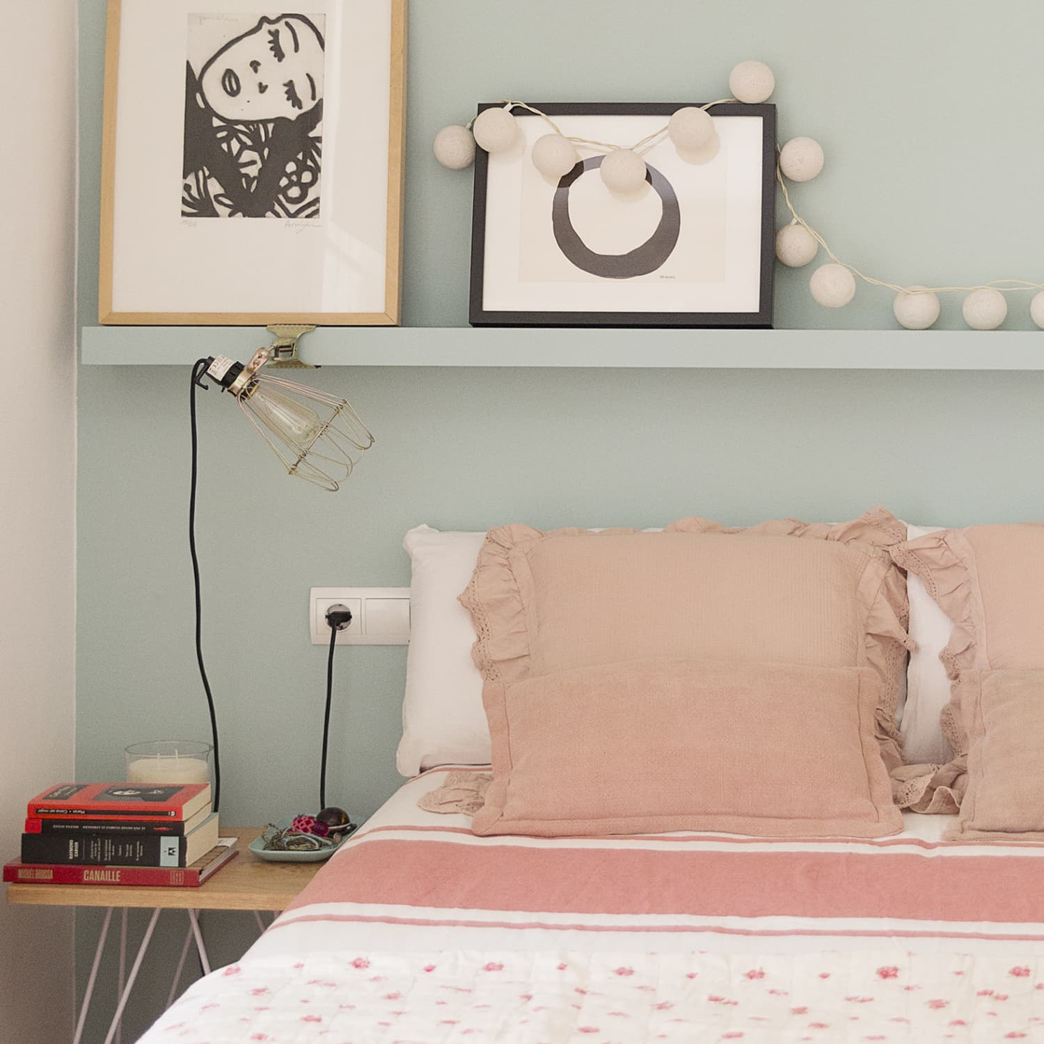 Pastel colored clearance rooms